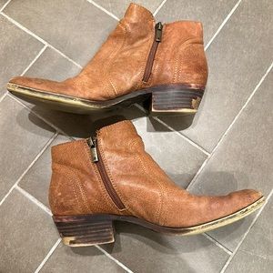 *worn* lucky brand booties